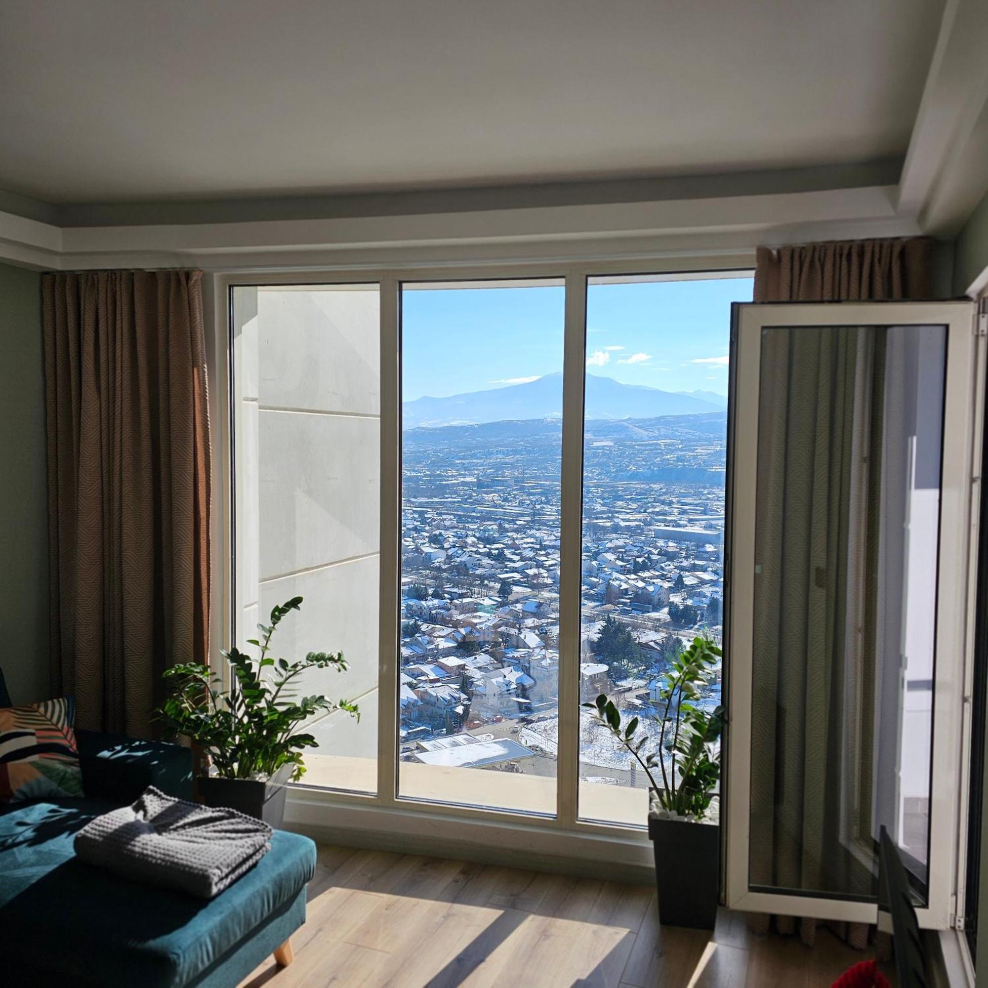 Apartamento Skopje Sky Oasis Exterior foto