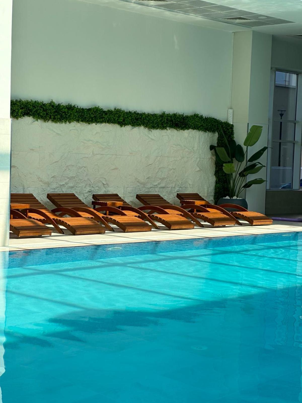 Apartamento Skopje Sky Oasis Exterior foto